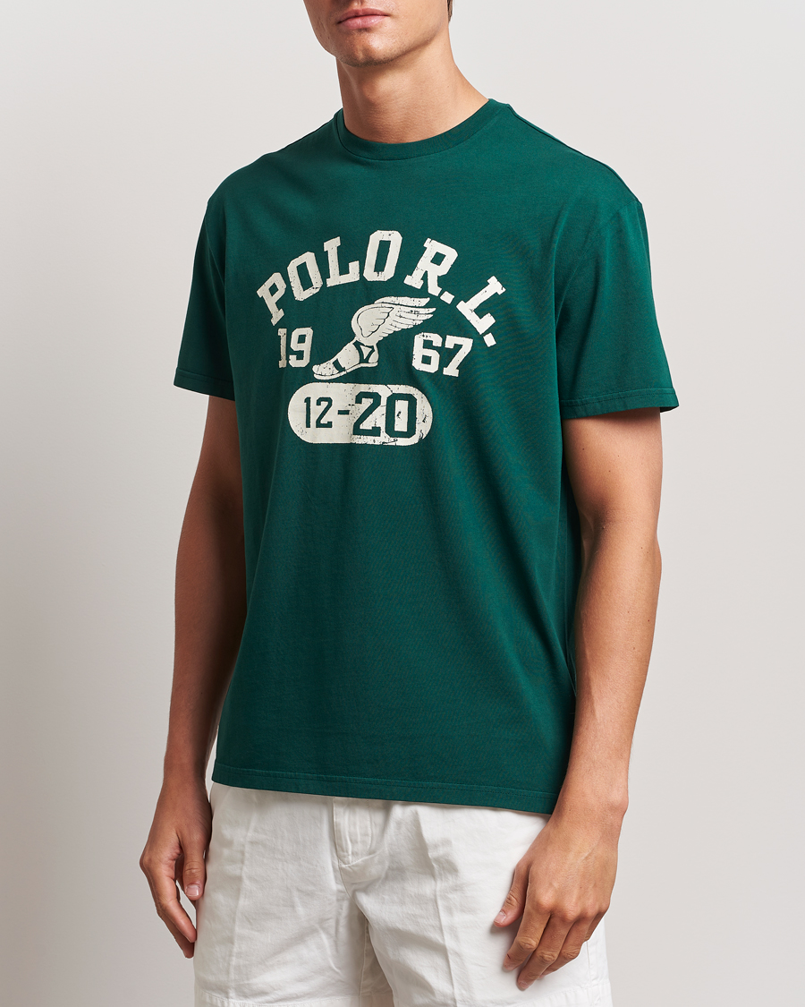 Mies |  | Polo Ralph Lauren | Graphic Crew Neck T-Shirt Moss Agate