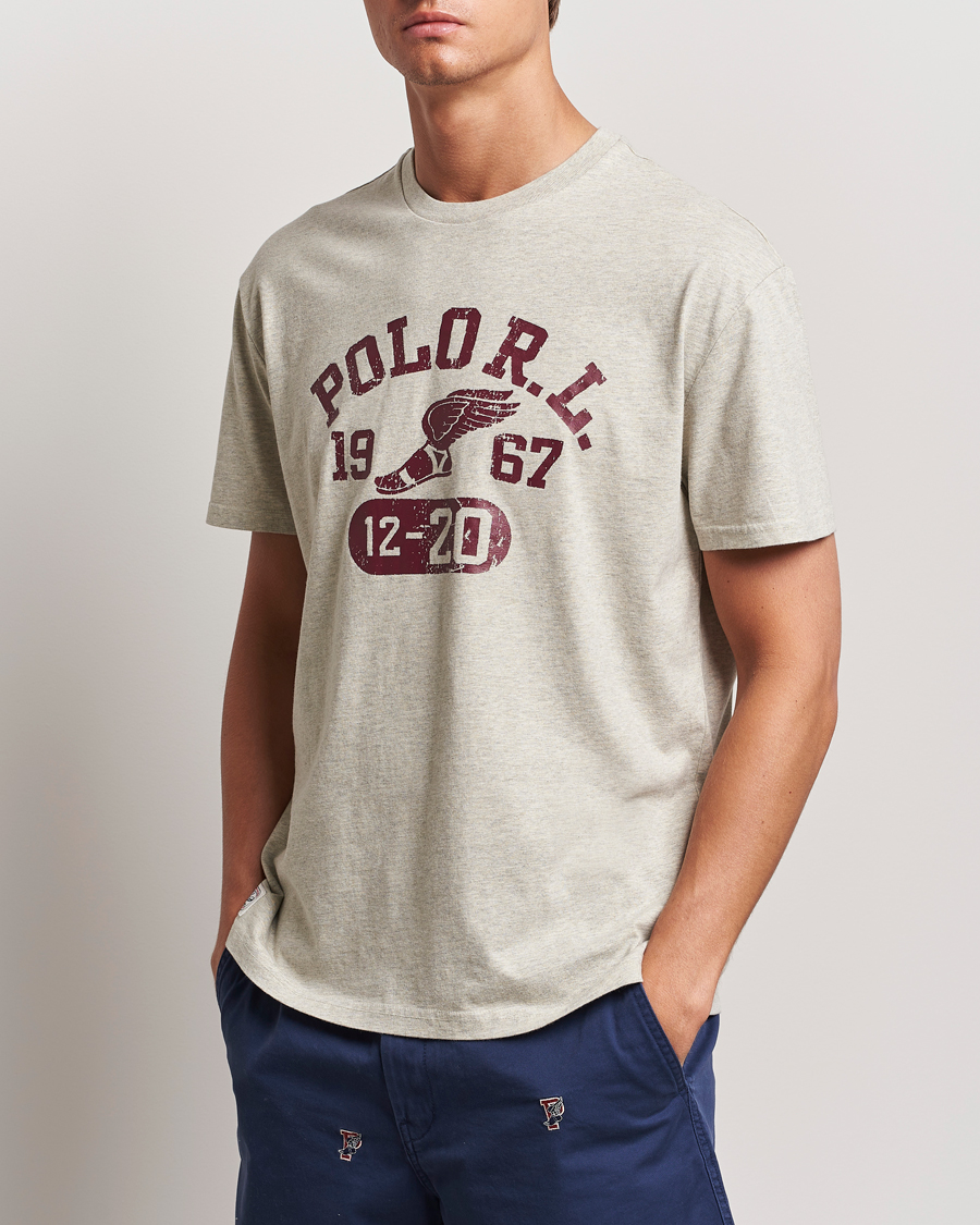 Mies |  | Polo Ralph Lauren | Graphic Crew Neck T-Shirt Light Vintage Heather