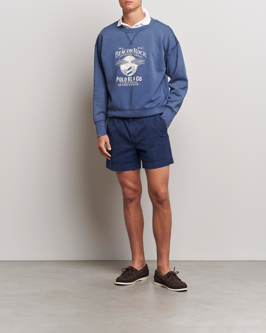 Mies | Puserot | Polo Ralph Lauren | Graphic Fleece Sweatshirt Blue Heaven