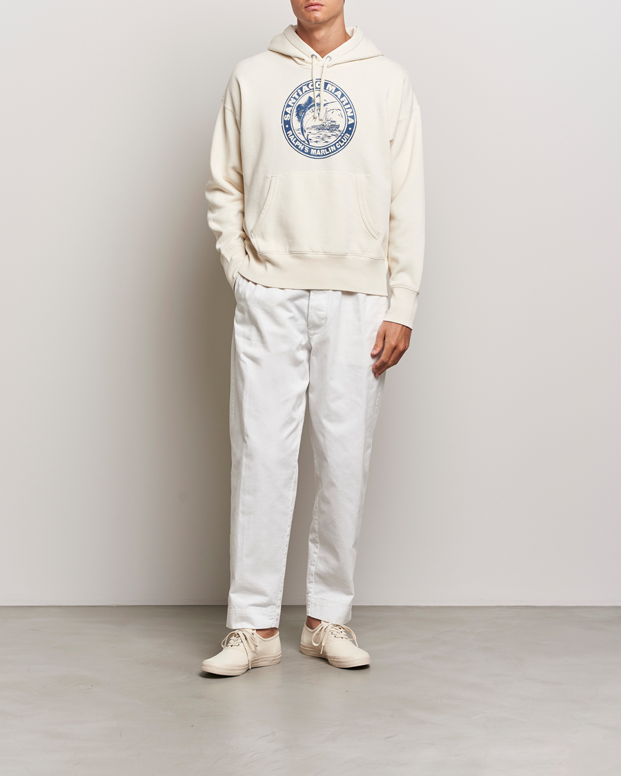 Mies | Puserot | Polo Ralph Lauren | Graphic Vintage Fleece Hoodie Herbal Milk