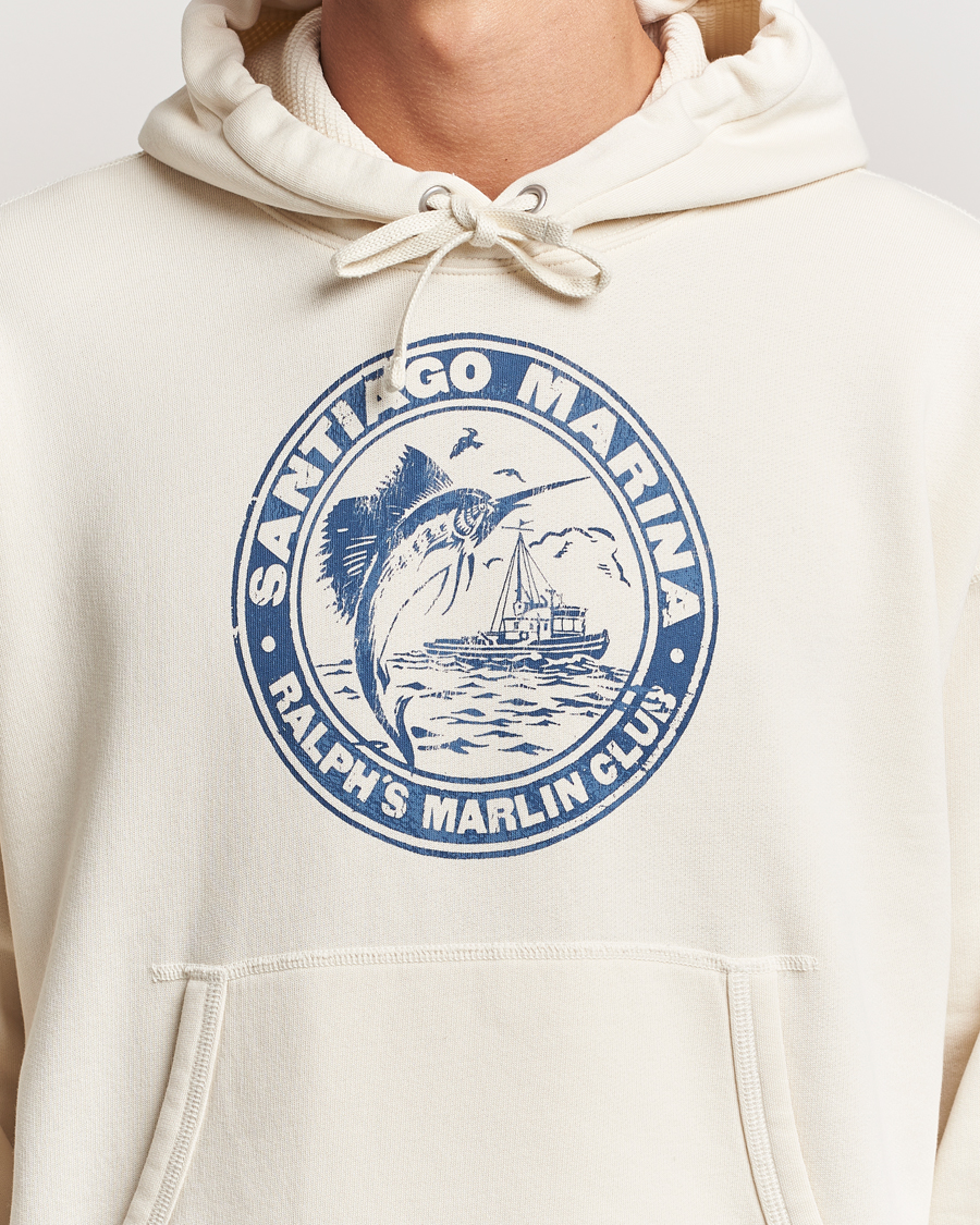 Mies | Puserot | Polo Ralph Lauren | Graphic Vintage Fleece Hoodie Herbal Milk