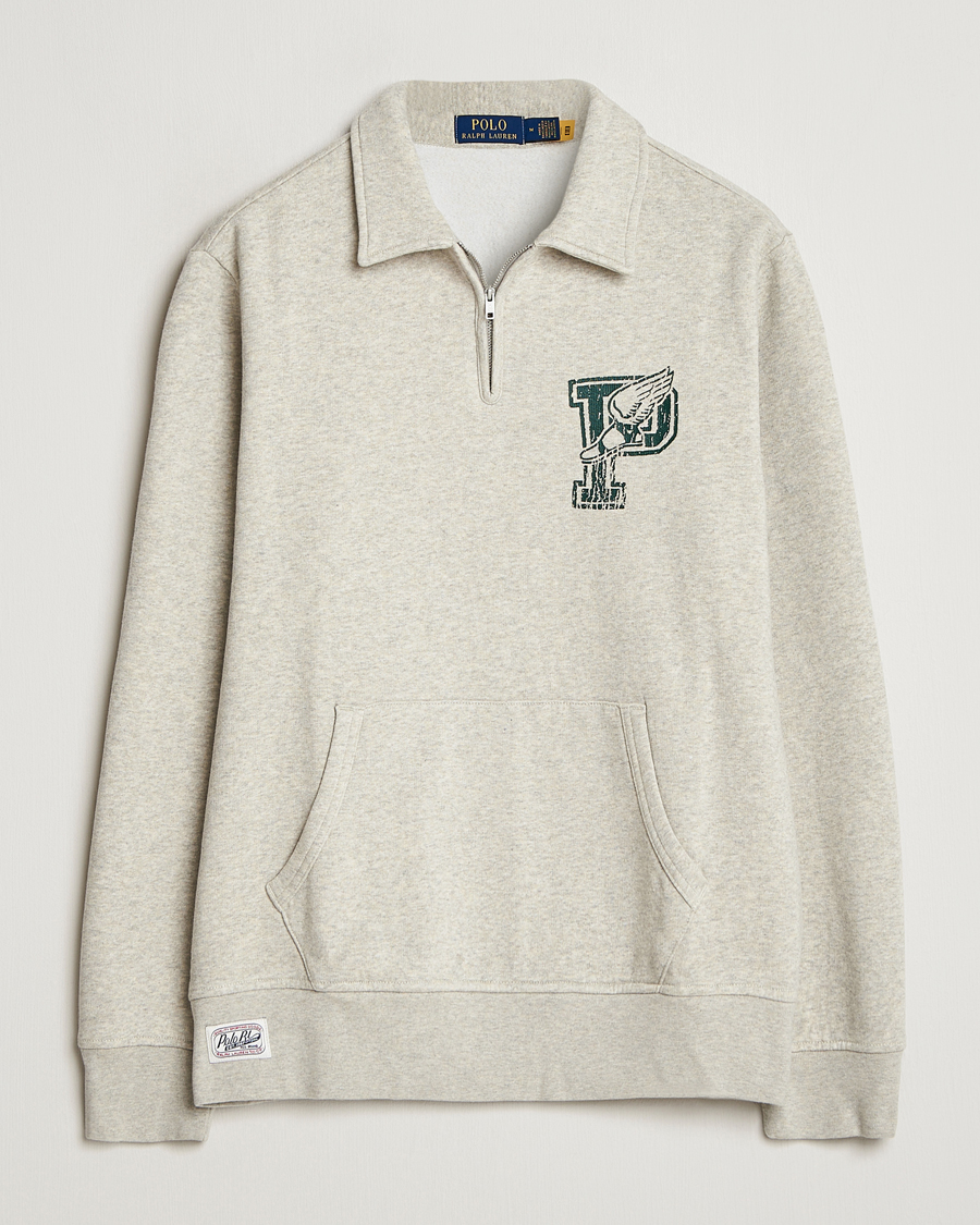 Mies | Puserot | Polo Ralph Lauren | P Fleece Half Zip Light Vintage Heather