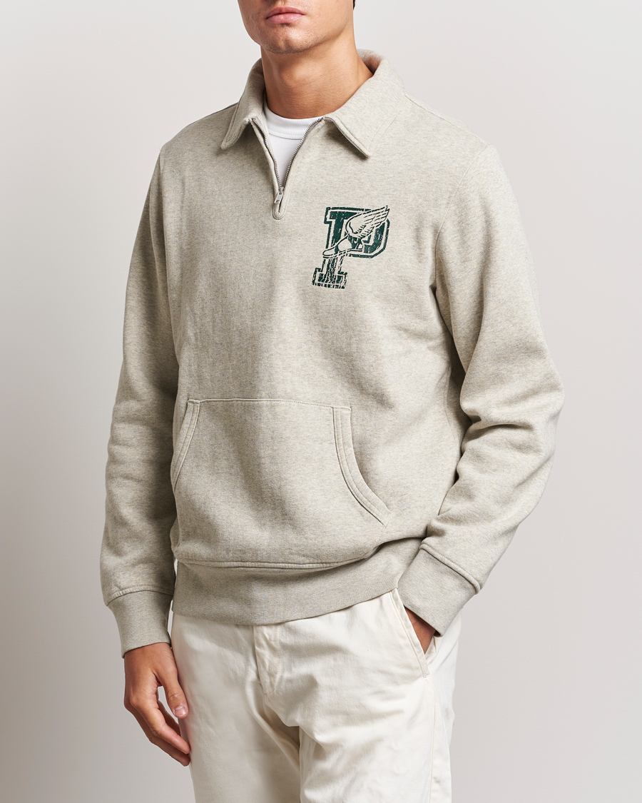 Mies | Puserot | Polo Ralph Lauren | P Fleece Half Zip Light Vintage Heather
