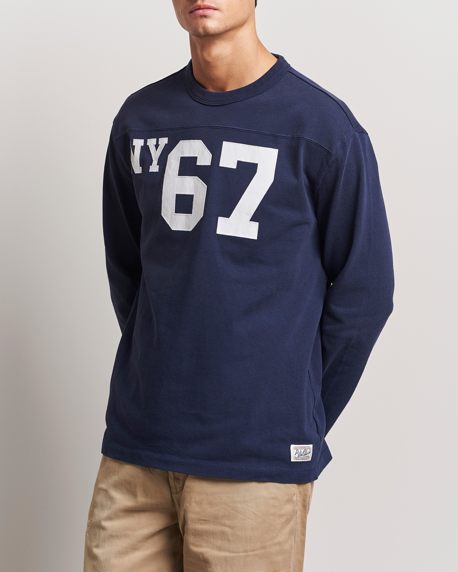 Mies | T-paidat | Polo Ralph Lauren | NYC Long Sleeve T-Shirt Cruise Navy