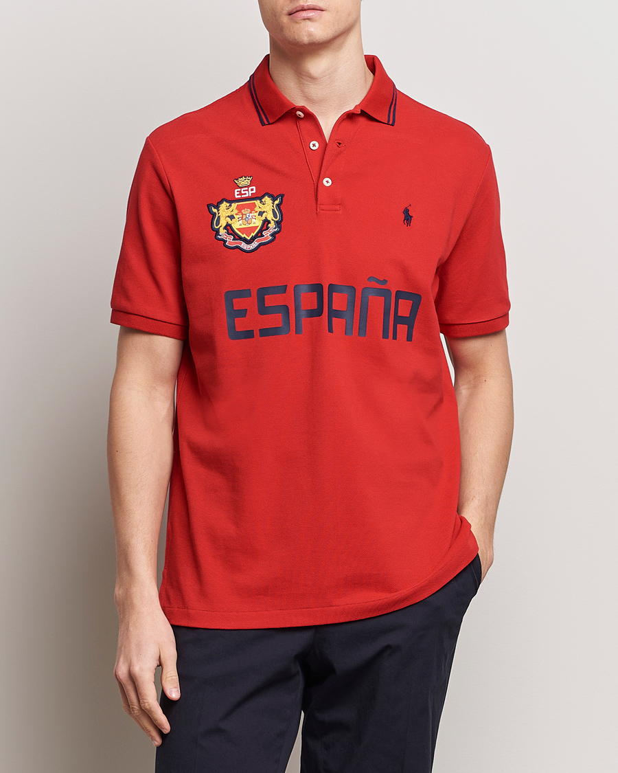 Mies | Lyhythihaiset pikeepaidat | Polo Ralph Lauren | Classic Fit Country Polo Red