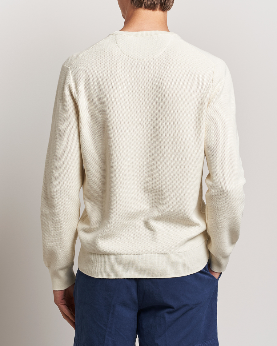 Mies | Puserot | Polo Ralph Lauren | Textured Crew Neck Sweater Herbal Milk