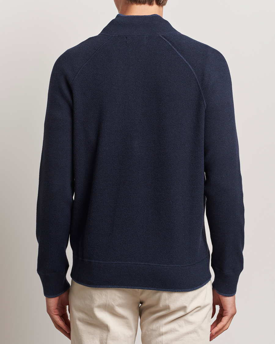 Mies | Puserot | Polo Ralph Lauren | Textured Full Zip Navy Heather
