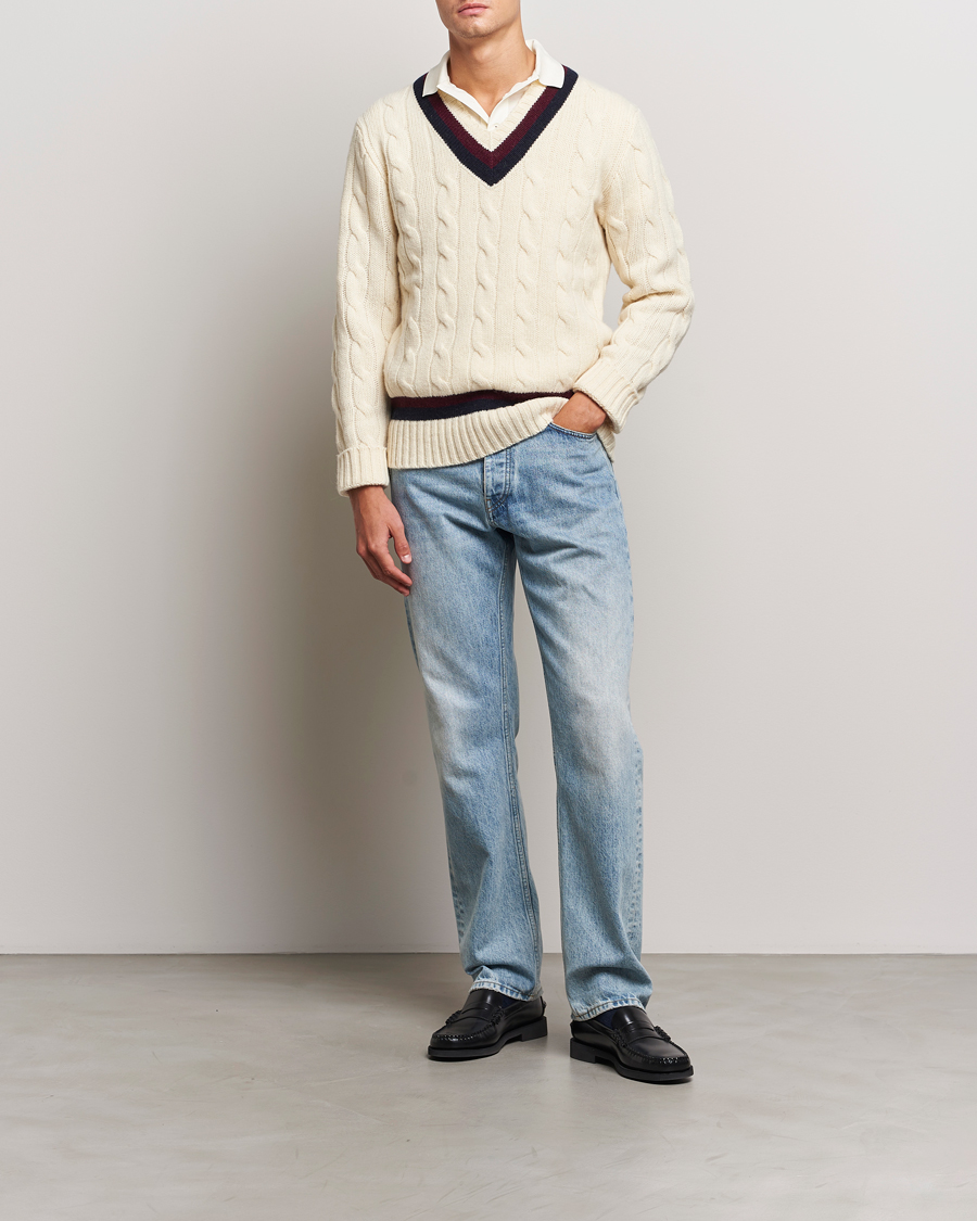 Mies | Puserot | Polo Ralph Lauren | Wool Cricket Sweater Cream