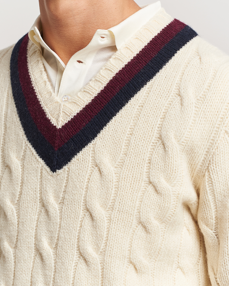 Mies | Puserot | Polo Ralph Lauren | Wool Cricket Sweater Cream