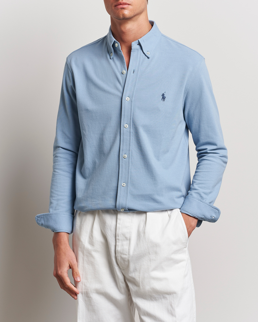 Mies |  | Polo Ralph Lauren | Featherweight Mesh Shirt Vessel Blue