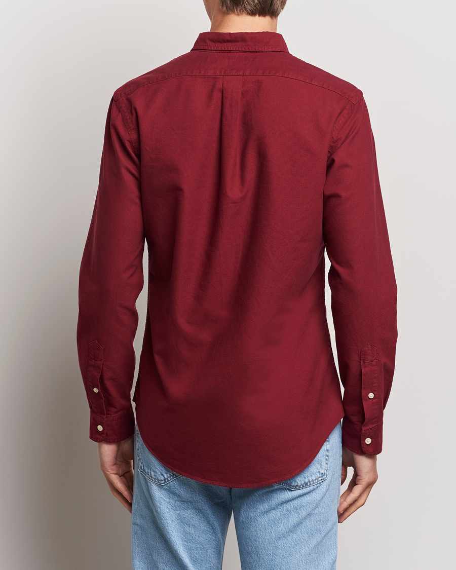 Mies | Kauluspaidat | Polo Ralph Lauren | Slim Fit Garment Dyed Oxford Red Carpet