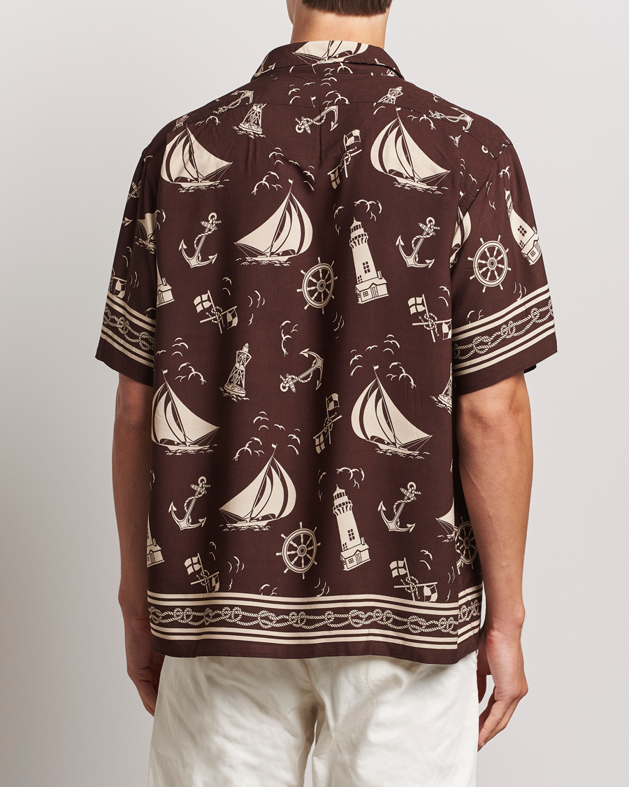 Mies | Kauluspaidat | Polo Ralph Lauren | Printed Rayon Short Sleeve Shirt Captins Convo