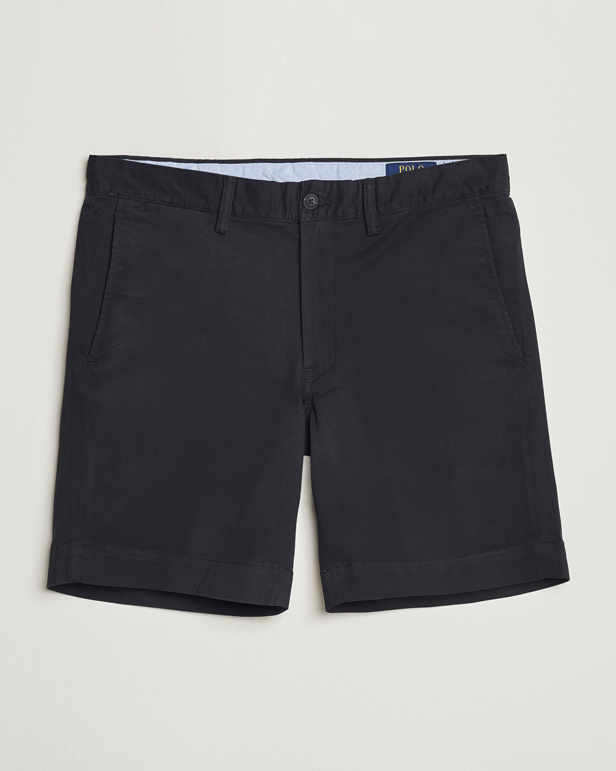 Mies | Shortsit | Polo Ralph Lauren | Tailored Slim Fit Shorts Black