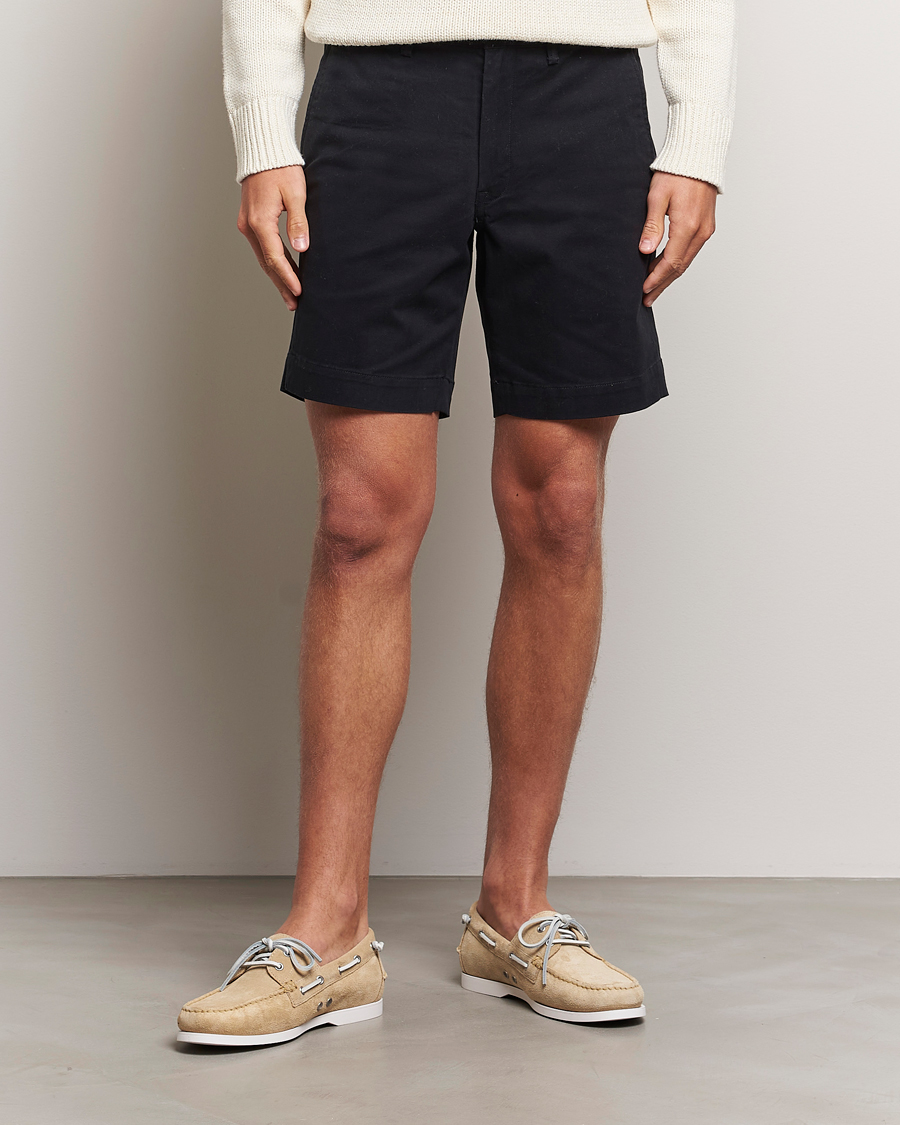 Mies |  | Polo Ralph Lauren | Tailored Slim Fit Shorts Black