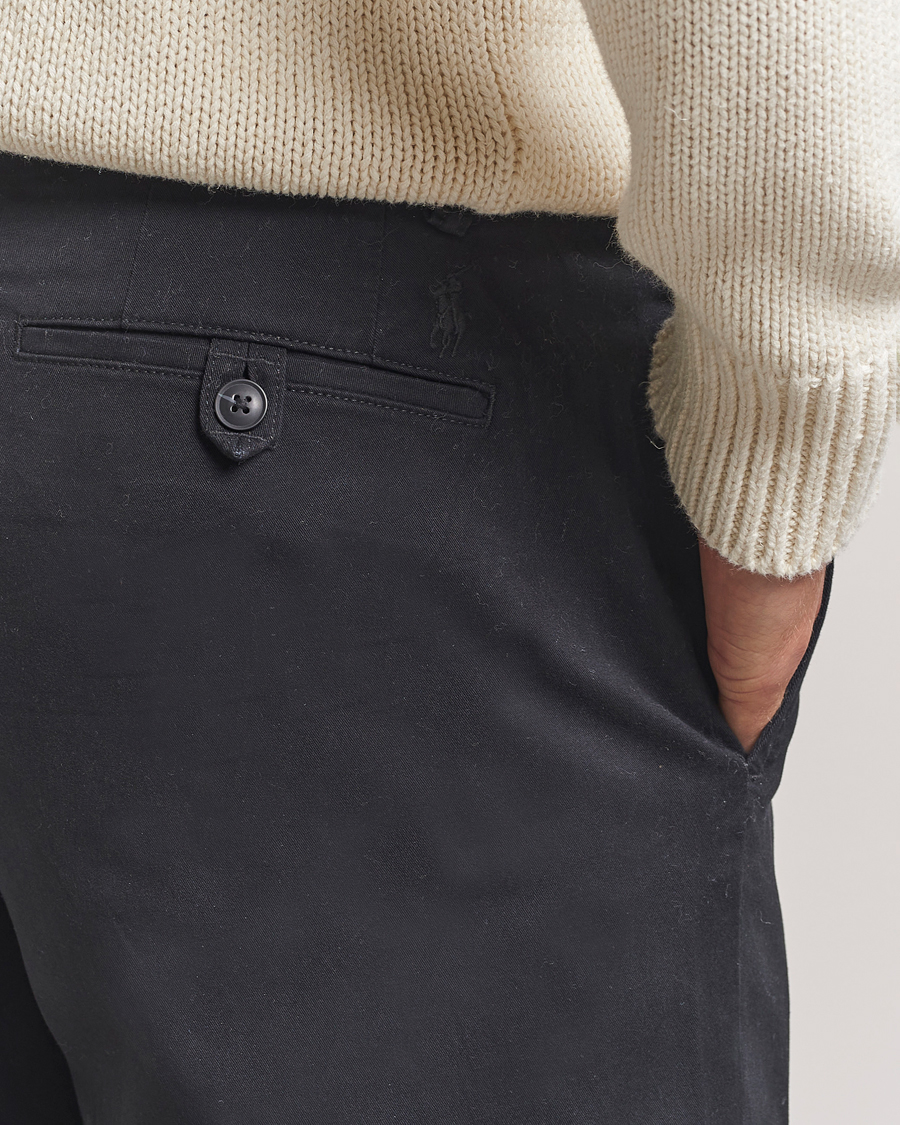 Mies | Shortsit | Polo Ralph Lauren | Tailored Slim Fit Shorts Black