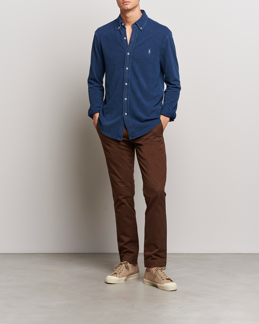 Mies | Housut | Polo Ralph Lauren | Slim Fit Stretch Chinos Branch Brown