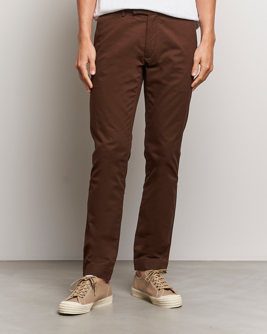 Mies |  | Polo Ralph Lauren | Slim Fit Stretch Chinos Branch Brown