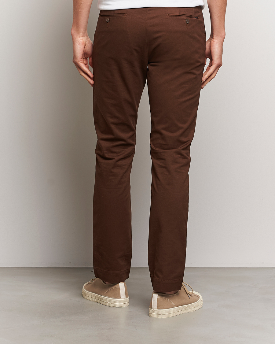 Mies | Housut | Polo Ralph Lauren | Slim Fit Stretch Chinos Branch Brown