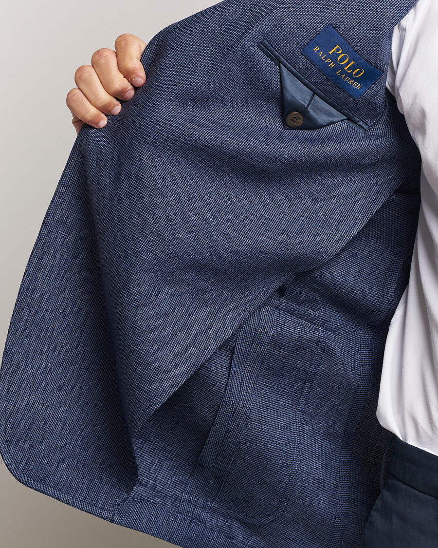 Mies | Pikkutakit | Polo Ralph Lauren | Wool Dogtooth Sportcoat Navy/Blue