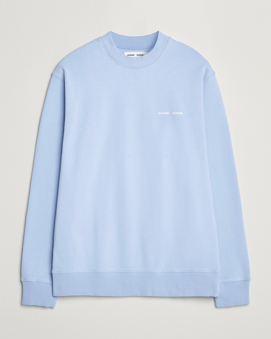 Mies | Puserot | Samsøe Samsøe | Norsbro Crew Neck Sweatshirt Brunnera Blue