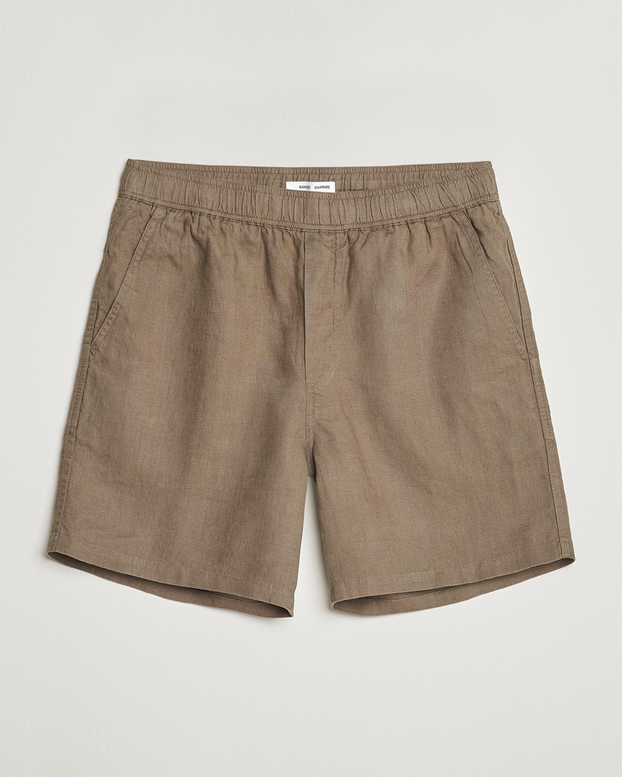 Mies | Shortsit | Samsøe Samsøe | Sajabari Linen Drawstring Shorts Bungee Cord