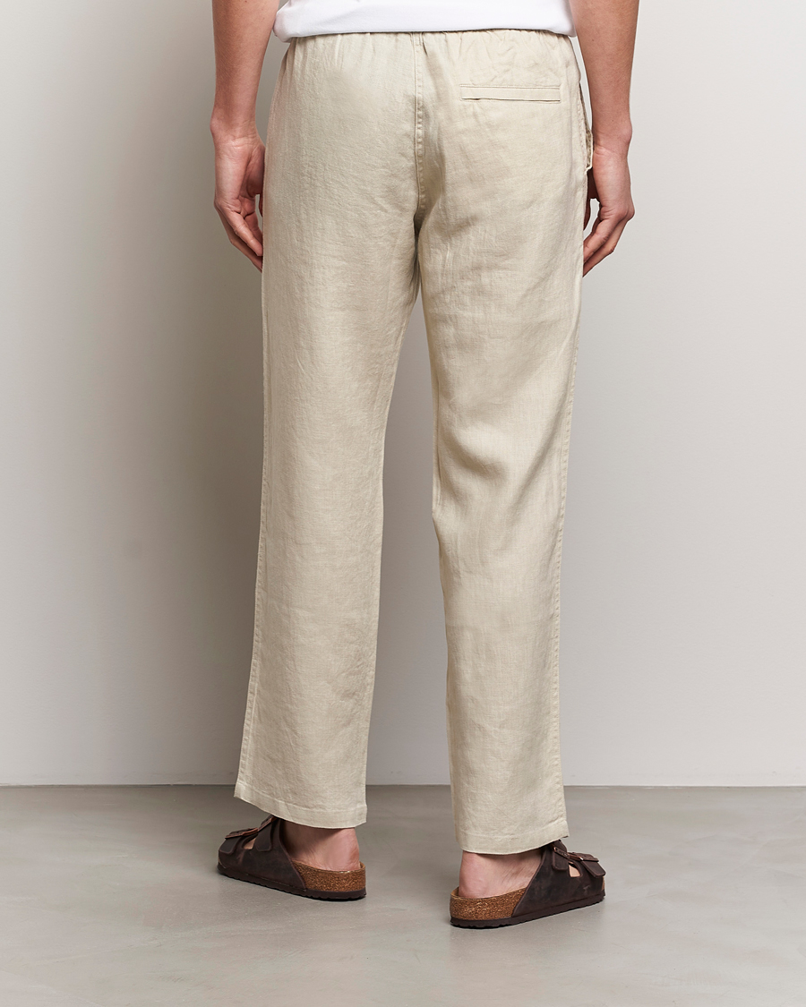 Mies | Housut | Samsøe Samsøe | Sajabari Linen Drawstring Trousers Castle Wall