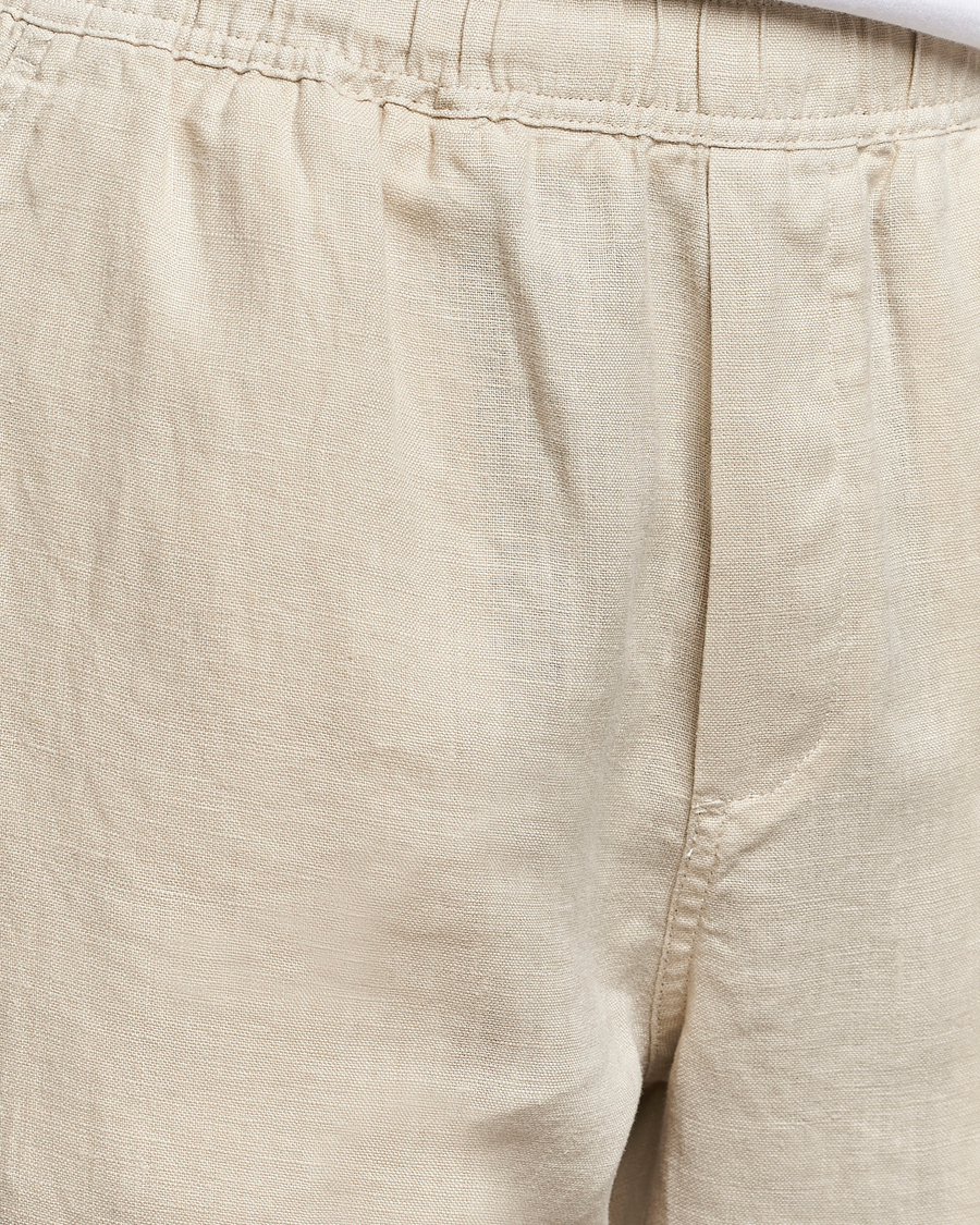 Mies | Housut | Samsøe Samsøe | Sajabari Linen Drawstring Trousers Castle Wall