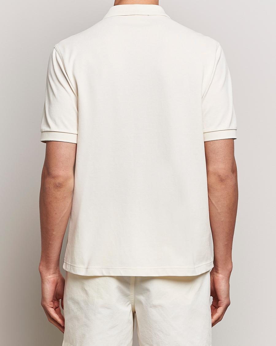 Mies | Kauluspaidat | Fred Perry | Towelling Panel Polo Short Sleeve Shirt Ecru