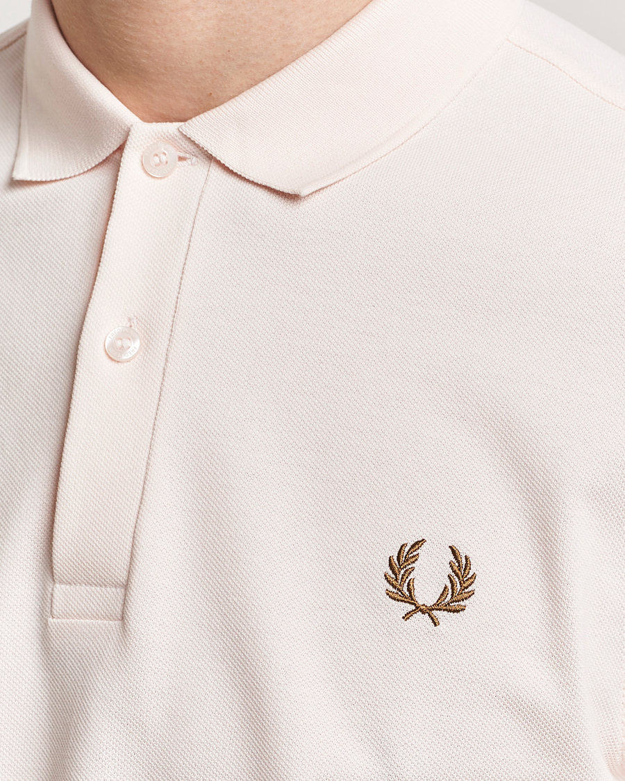 Mies | Pikeet | Fred Perry | Plain Polo Shirt Silky Peach