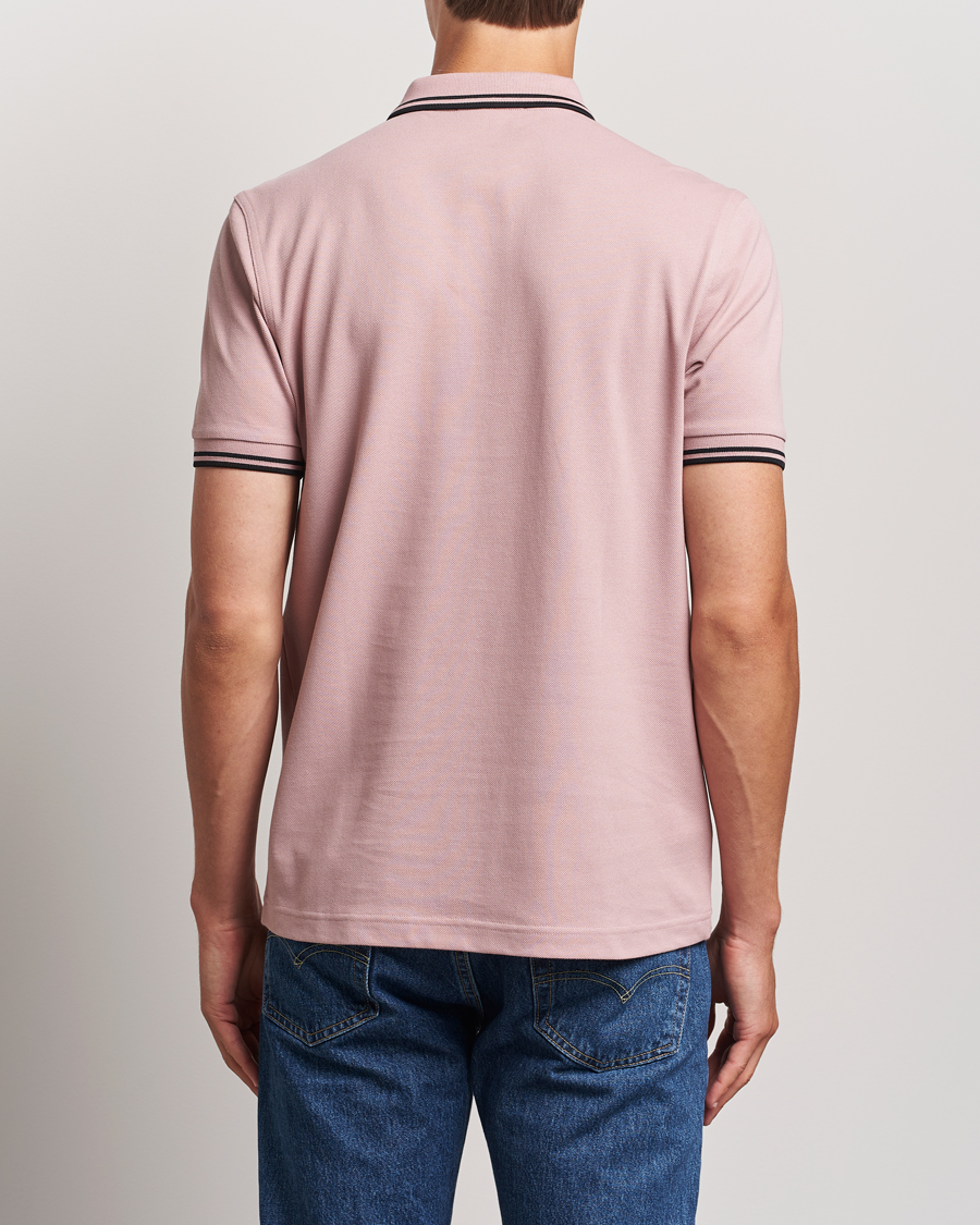 Mies | Pikeet | Fred Perry | Twin Tipped Polo Shirt Dusty Rose Pink