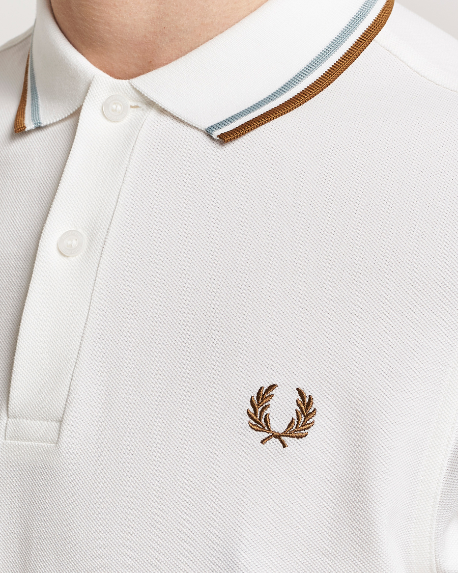 Mies | Pikeet | Fred Perry | Twin Tipped Polo Shirt Snow White