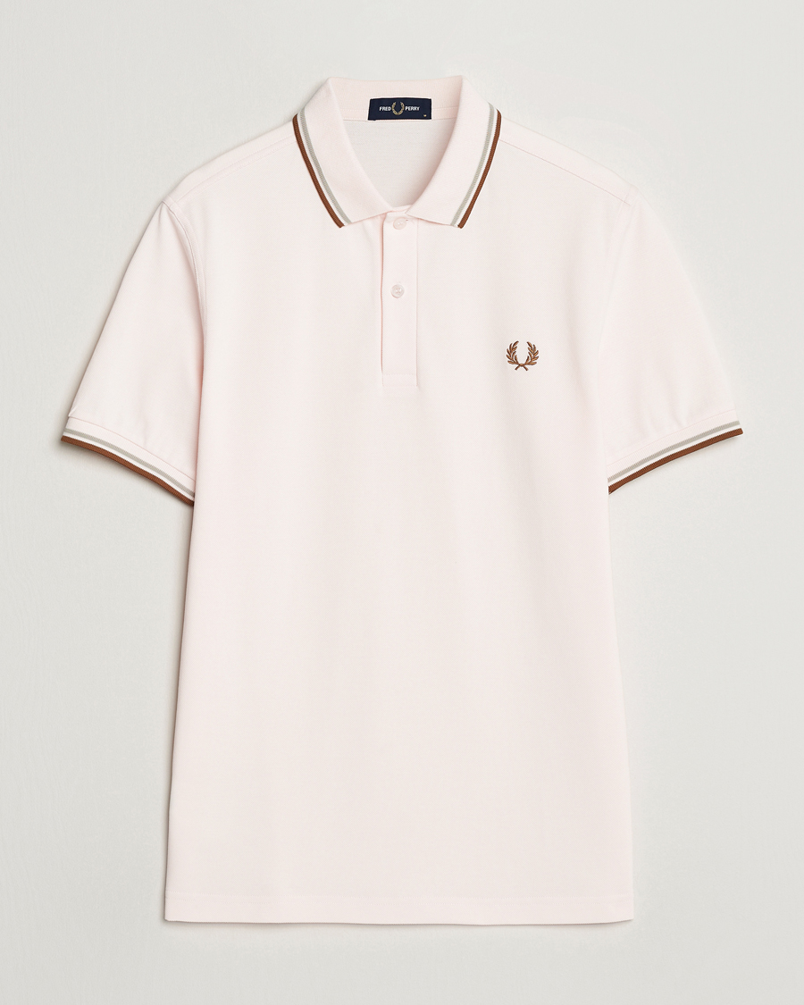 Mies | Pikeet | Fred Perry | Twin Tipped Polo Shirt Silky Peach
