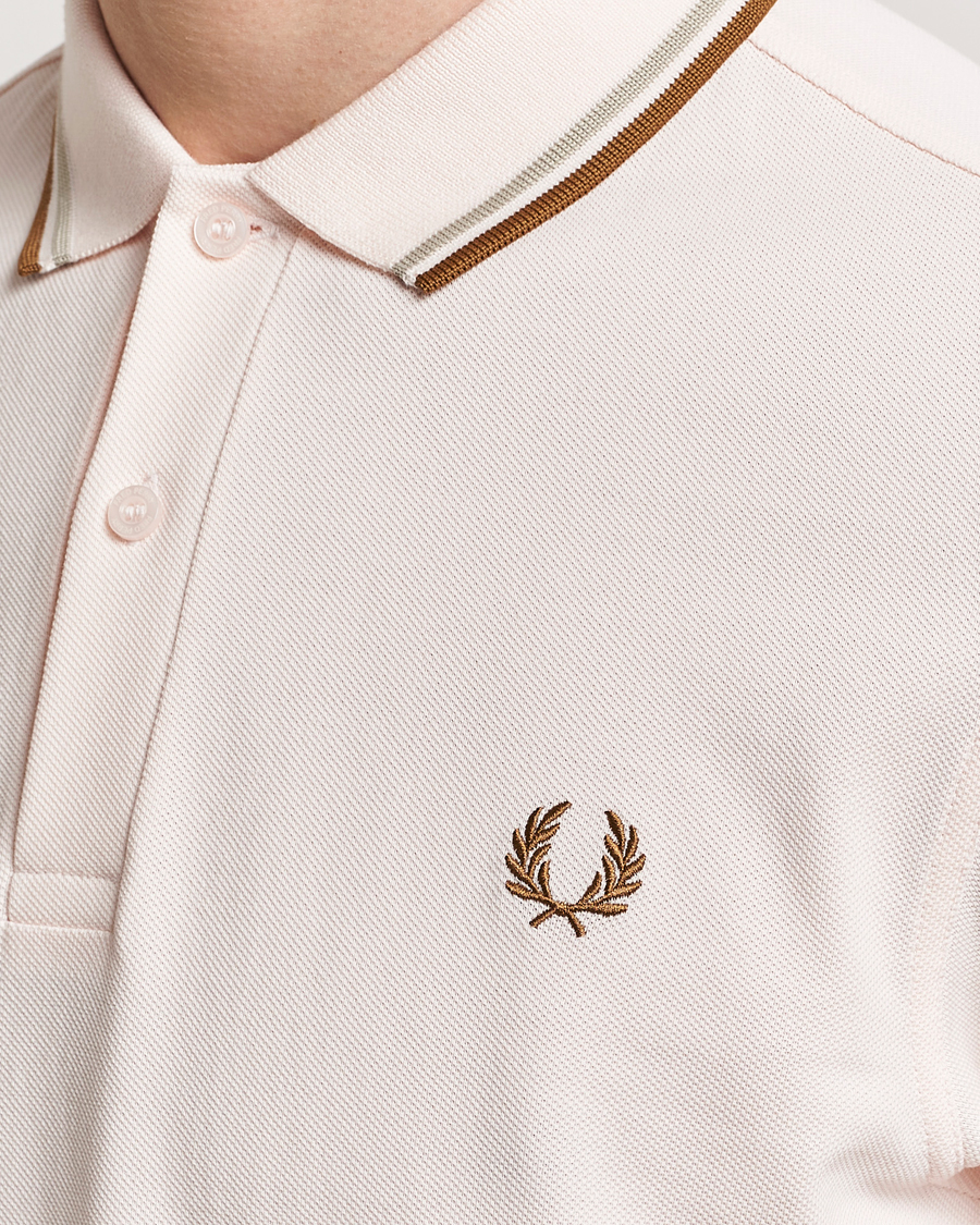 Mies | Pikeet | Fred Perry | Twin Tipped Polo Shirt Silky Peach