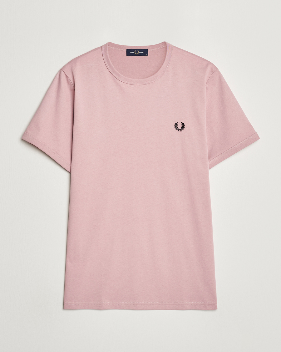Miehet |  | Fred Perry | Ringer T-Shirt Dusty Rose Pink