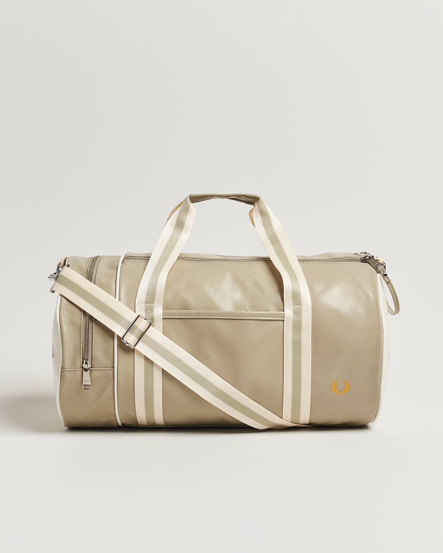 Mies | Fred Perry Classic Barrel Bag Warm Grey | Fred Perry | Classic Barrel Bag Warm Grey