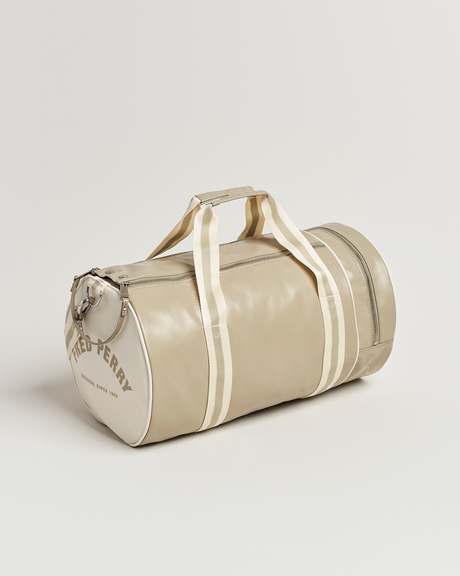 Mies |  | Fred Perry | Classic Barrel Bag Warm Grey