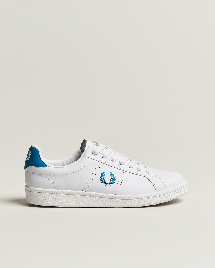 Mies | Fred Perry B721 Leather Sneaker White | Fred Perry | B721 Leather Sneaker White