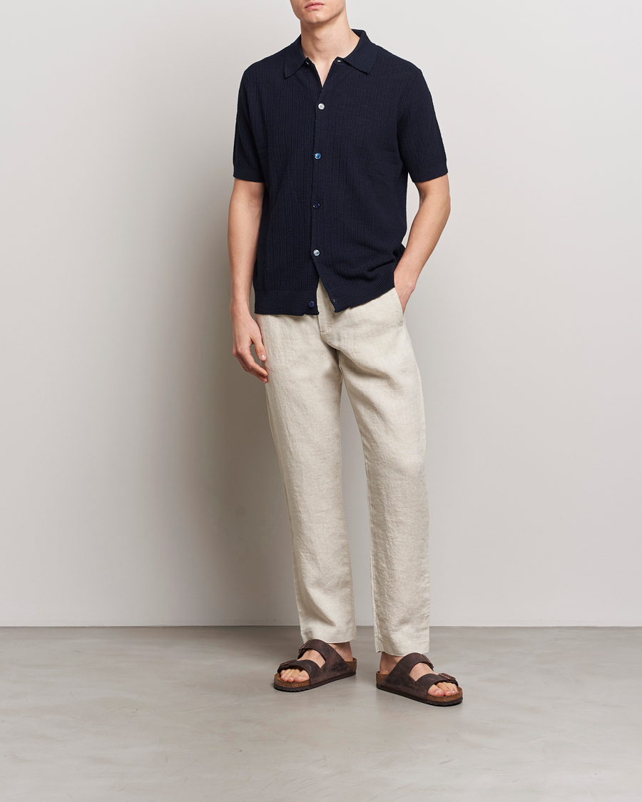 Mies | Housut | NN07 | Theo Linen Trousers Oat