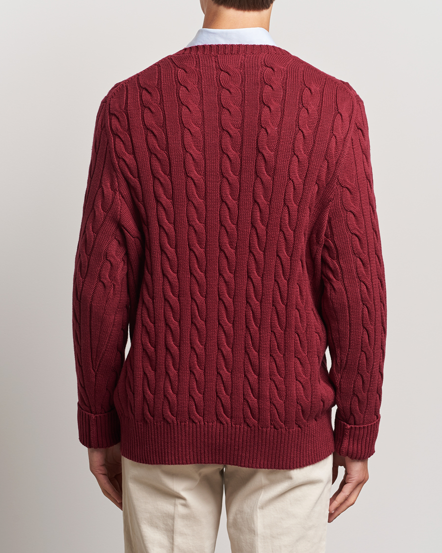 Mies | Puserot | Polo Ralph Lauren | Cotton Cable Pullover Red Carpet
