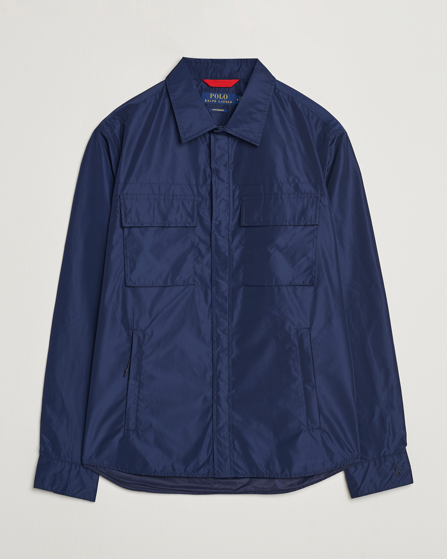 Mies | Takit | Polo Ralph Lauren | Water-Repellent Shirt Jacket Newport Navy