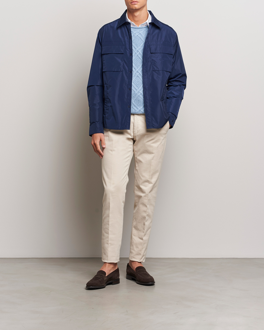 Mies | Takit | Polo Ralph Lauren | Water-Repellent Shirt Jacket Newport Navy