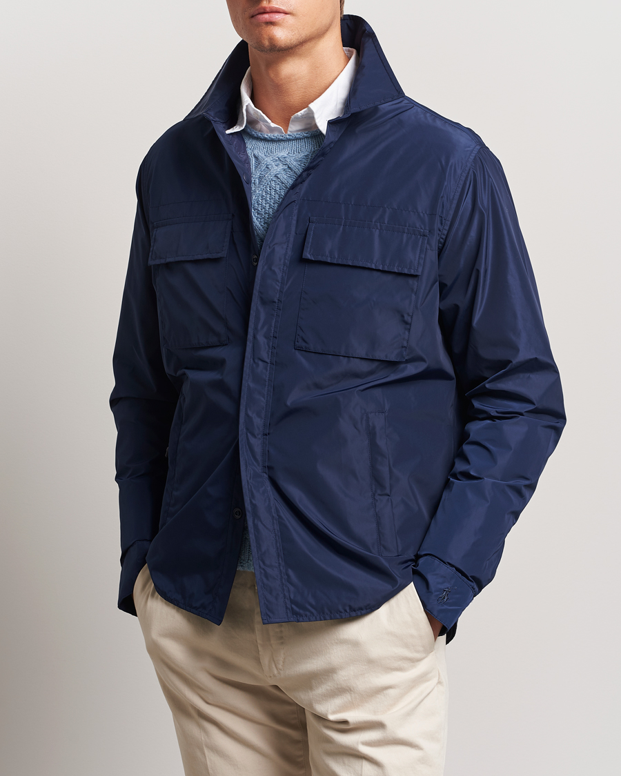 Mies | Kuoritakit | Polo Ralph Lauren | Water-Repellent Shirt Jacket Newport Navy