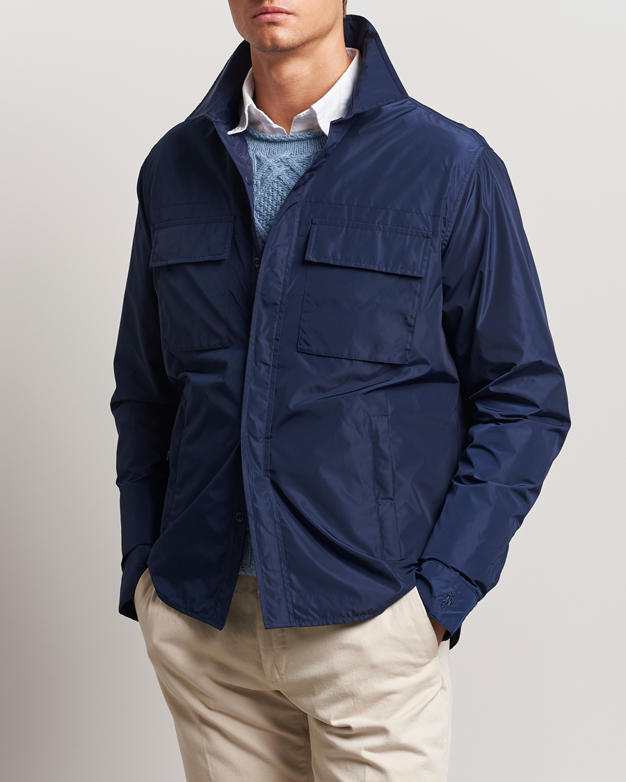 Mies | Takit | Polo Ralph Lauren | Water-Repellent Shirt Jacket Newport Navy