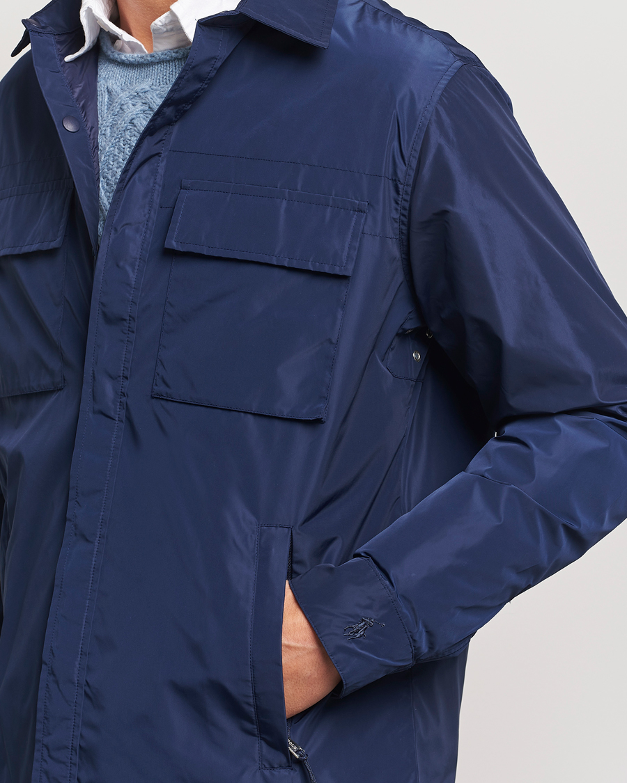 Mies | Takit | Polo Ralph Lauren | Water-Repellent Shirt Jacket Newport Navy