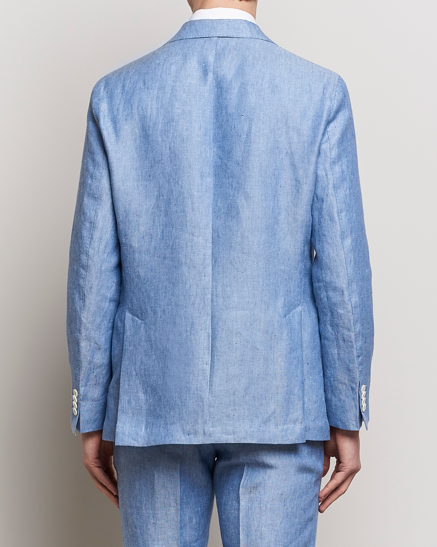 Mies | Pikkutakit | Oscar Jacobson | Ferry Soft Linen Blazer Smog Blue