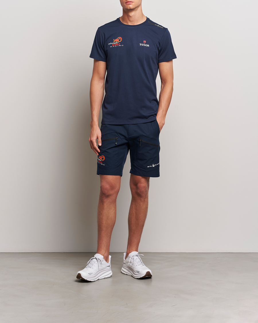 Mies | T-paidat | Sail Racing | America's Cup ARBR Crew Neck T-Shirt Blue