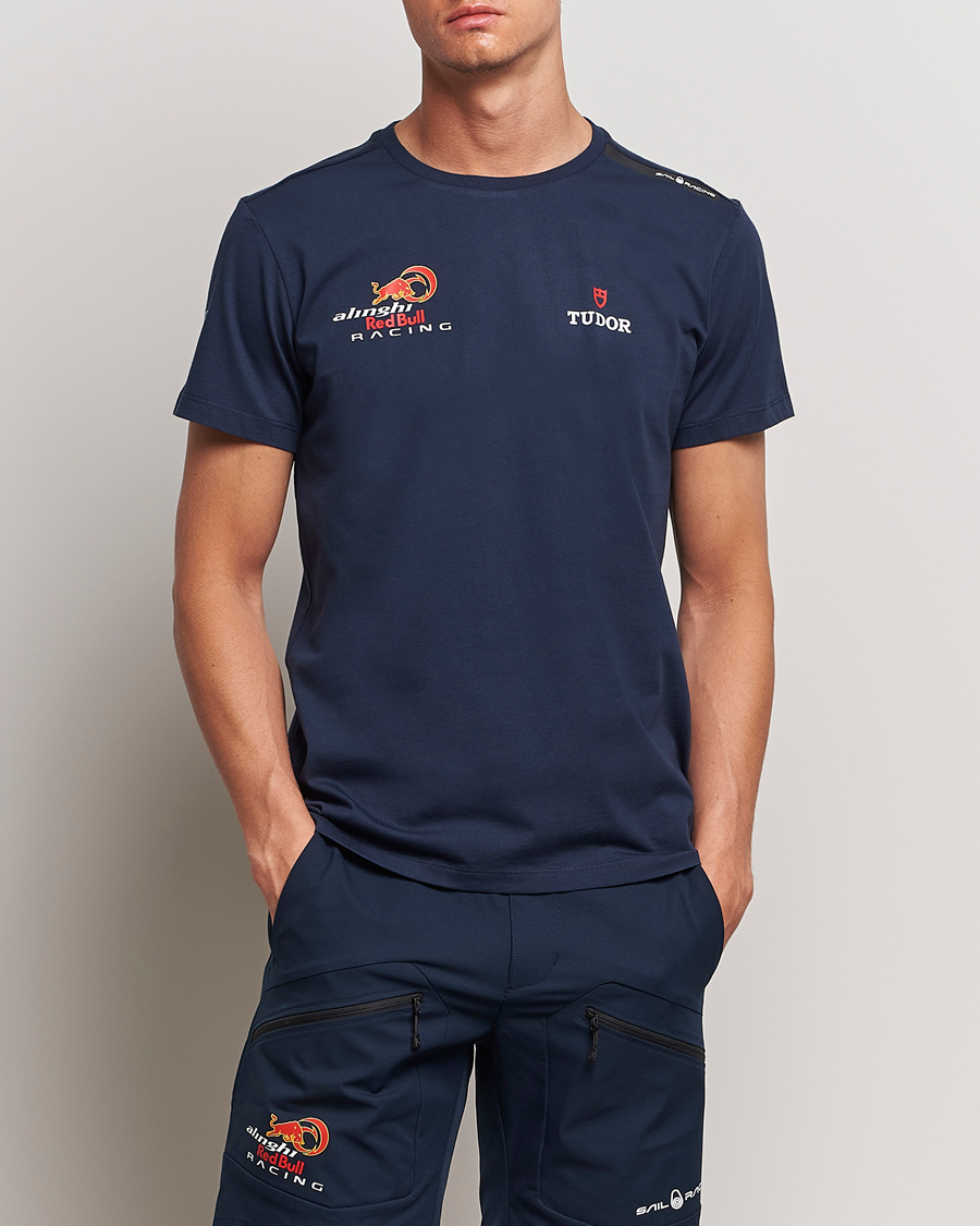 Mies | T-paidat | Sail Racing | America's Cup ARBR Crew Neck T-Shirt Blue