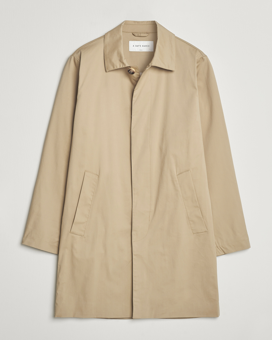 Mies | Takit | A Day's March | Duster Car Coat Khaki