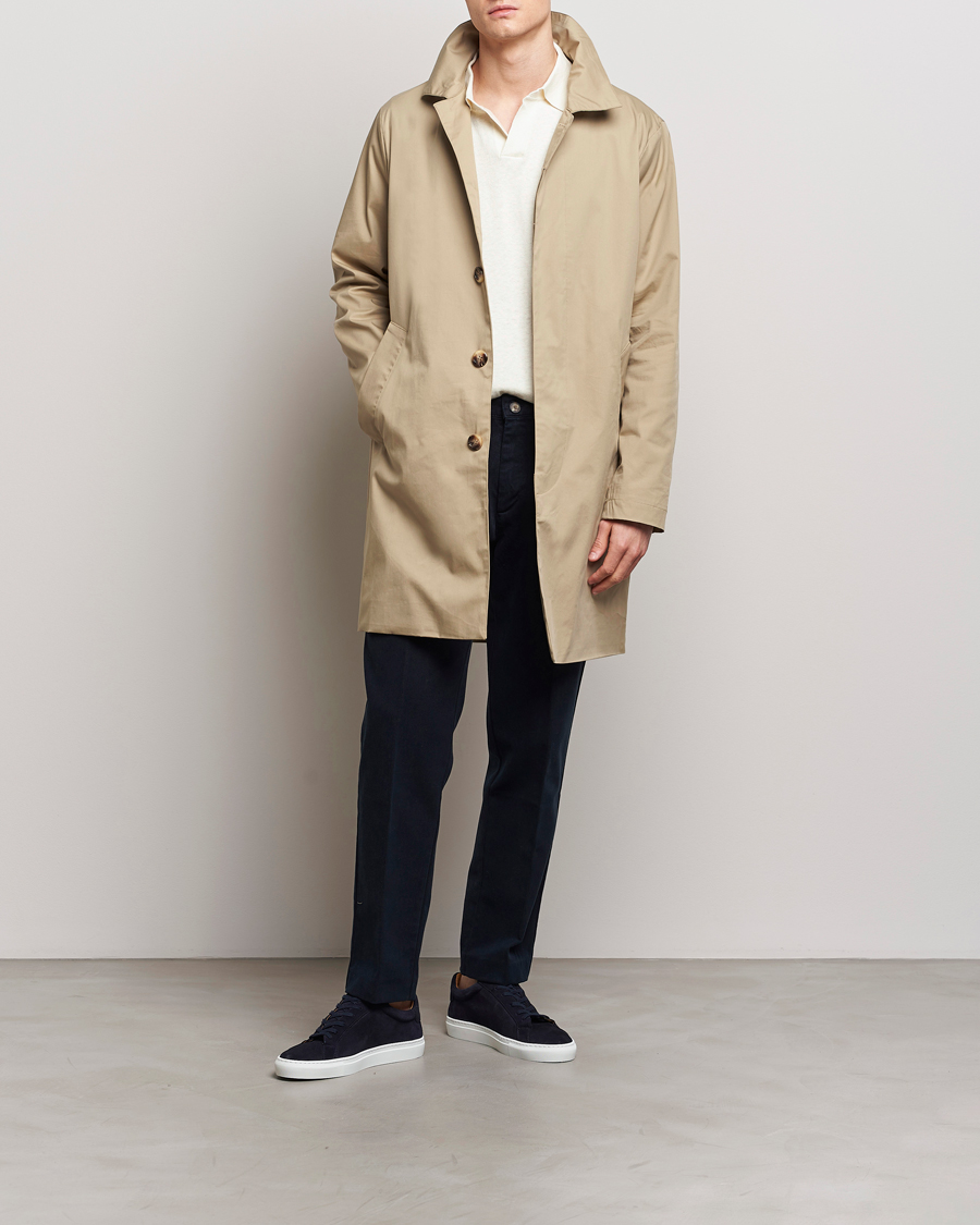 Mies | Takit | A Day's March | Duster Car Coat Khaki