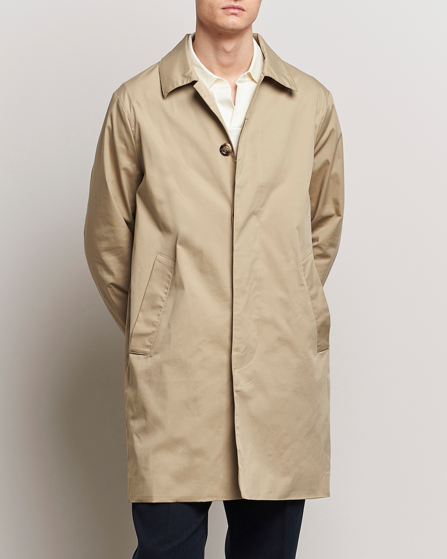 Mies | Takit | A Day's March | Duster Car Coat Khaki